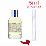 Vanille 44 Paris Le Labo for women and men Sample Fragrance Decant Fragrance Samples - AmaruParis Fragrance Sample