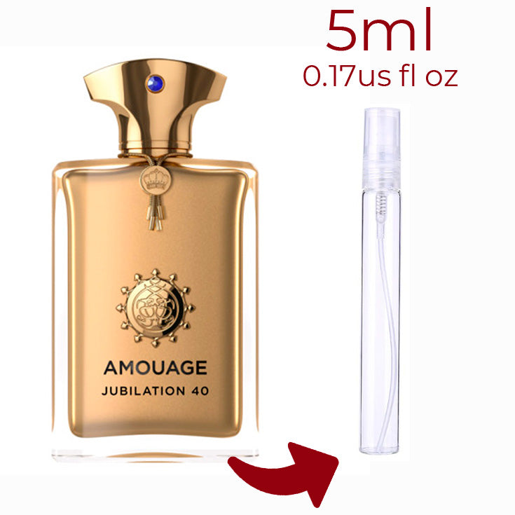 Jubilation 40 Man Amouage for men - AmaruParis Fragrance Sample