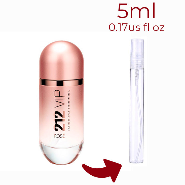 212 VIP Rosé Carolina Herrera for women - AmaruParis Fragrance Sample