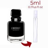 L'Interdit Eau de Parfum Intense Givenchy for women - AmaruParis Fragrance Sample