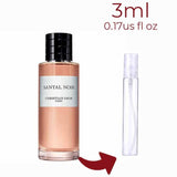 Santal Noir Dior for women and men - AmaruParis Fragrance Sample