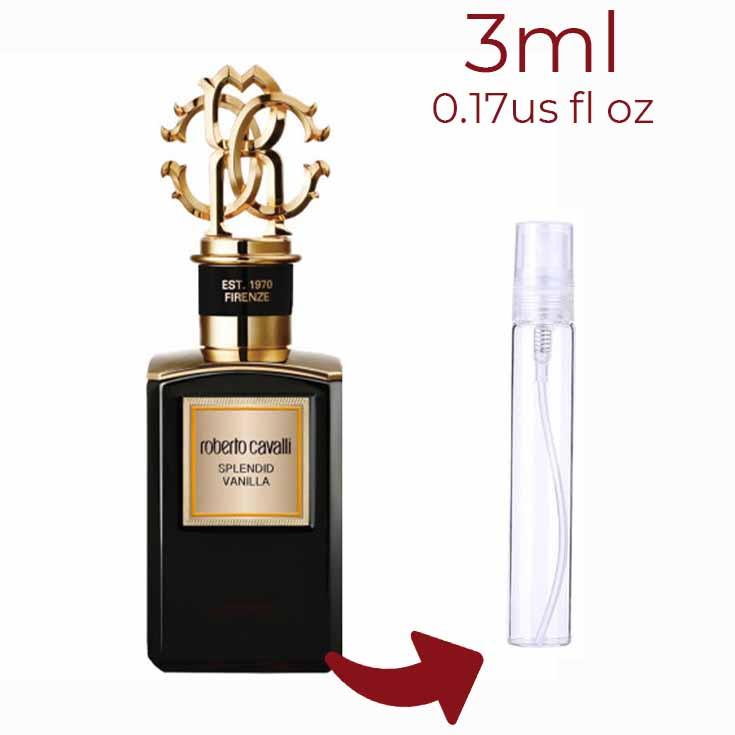 Splendid Vanilla Roberto Cavalli for women and men - AmaruParis Fragrance Sample