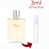 Terre d'Hermes Eau Givree Hermès for men - AmaruParis Fragrance Sample