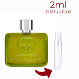 Guilty Elixir de Parfum pour Homme Gucci for men - AmaruParis Fragrance Sample