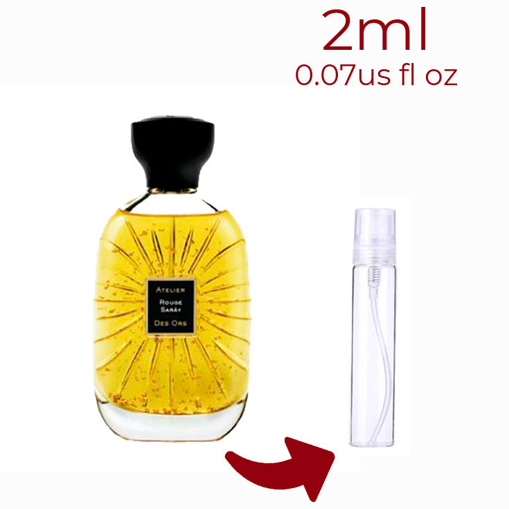 Rouge Sarây Atelier des Ors for women and men - AmaruParis Fragrance Sample