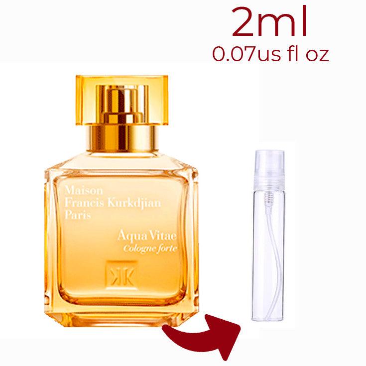 Aqua Vitae Cologne Forte Maison Francis Kurkdjian for women and men - AmaruParis Fragrance Sample