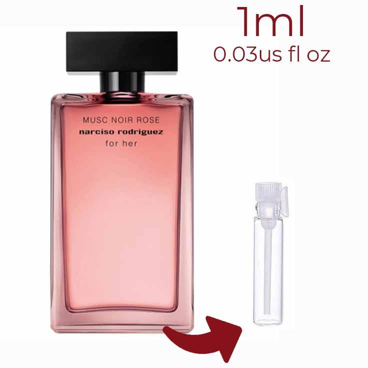 Musc Noir Rose For Her Narciso Rodriguez for women - AmaruParis Fragrance Sample