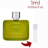 Guilty Elixir de Parfum pour Homme Gucci for men - AmaruParis Fragrance Sample