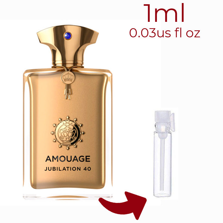 Jubilation 40 Man Amouage for men - AmaruParis Fragrance Sample