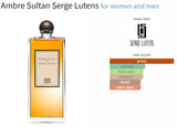 Ambre Sultan Serge Lutens for women and men - AmaruParis