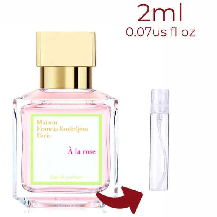 A La Rose Maison Francis Kurkdjian for women Decant Fragrance Samples - ParfumAmaruParis