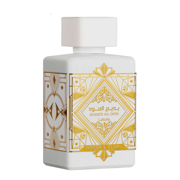 Bade'e Al Oud Honor & Glory Lattafa Perfumes for women and men - AmaruParis Fragrance Sample