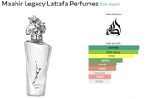 Maahir Legacy Lattafa Perfumes for men - AmaruParis Fragrance Sample