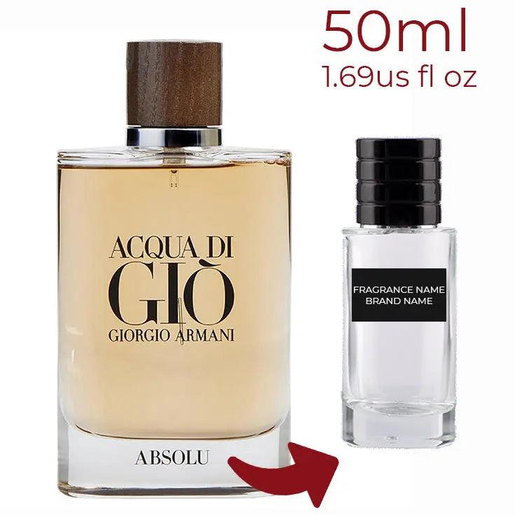 Acqua di Giò Absolu Giorgio Armani for men Decant Fragrance Samples - ParfumAmaruParis