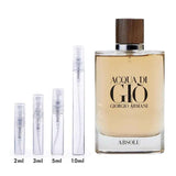 Acqua di Giò Absolu Giorgio Armani for men Decant Fragrance Samples - ParfumAmaruParis