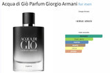 Acqua di Giò Parfum Giorgio Armani for men Decant Fragrance Samples - ParfumAmaruParis