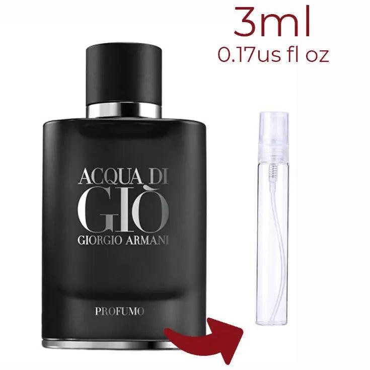 Acqua di Giò Profumo Giorgio Armani for men Decant Fragrance Samples - ParfumAmaruParis