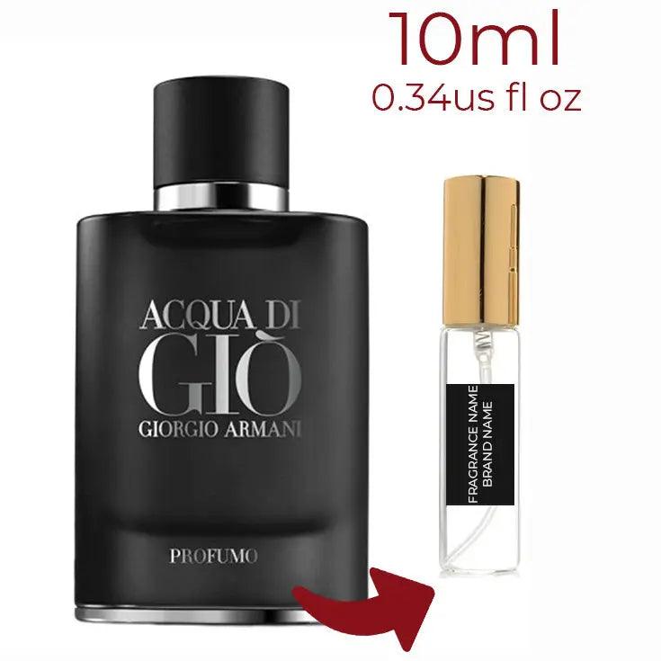 Acqua di Giò Profumo Giorgio Armani for men Decant Fragrance Samples - ParfumAmaruParis