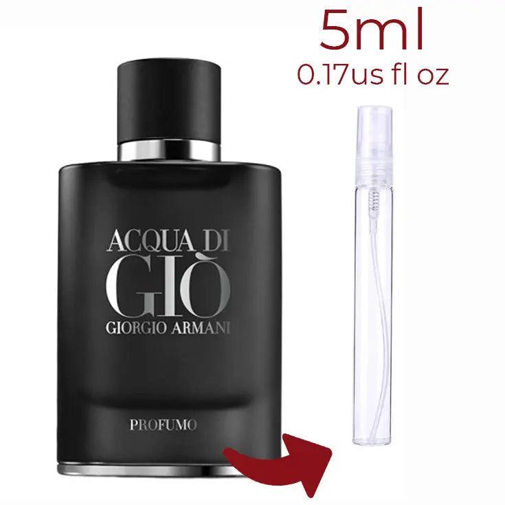 Acqua di Giò Profumo Giorgio Armani for men Decant Fragrance Samples - ParfumAmaruParis