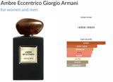 Ambre Eccentrico Giorgio Armani for women and men - ParfumAmaruParis