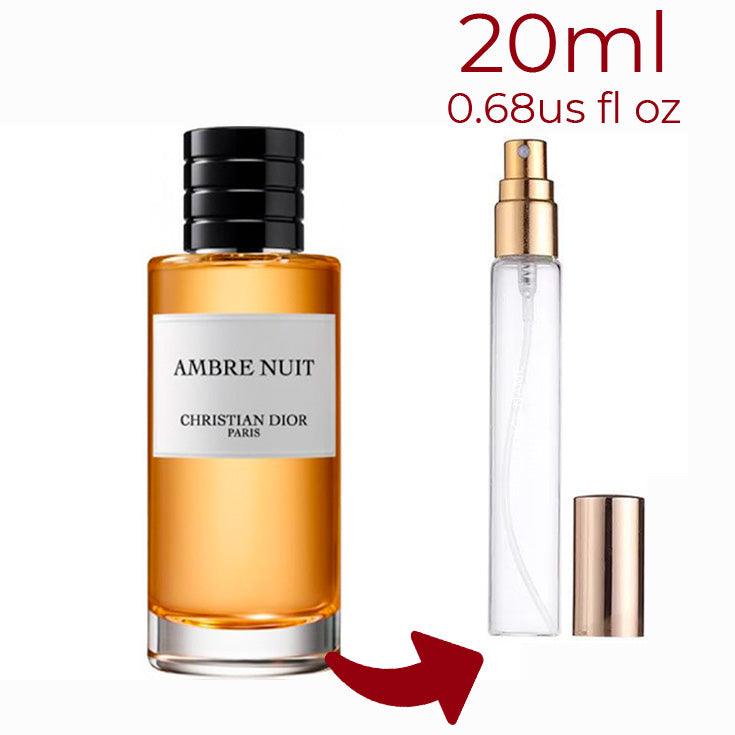 Ambre Nuit Dior for women and men Decant Fragrance Samples - ParfumAmaruParis