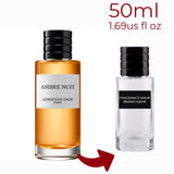 Ambre Nuit Dior for women and men Decant Fragrance Samples - ParfumAmaruParis