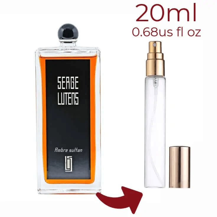 Ambre Sultan Serge Lutens for women and men Decant Fragrance Samples - ParfumAmaruParis