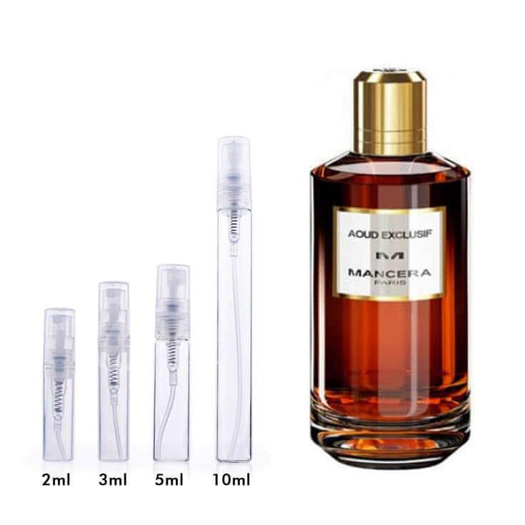 Aoud Exclusif Mancera for women and men Decant Fragrance Samples - ParfumAmaruParis