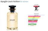 Apogée Louis Vuitton for women Decant Fragrance Samples - ParfumAmaruParis