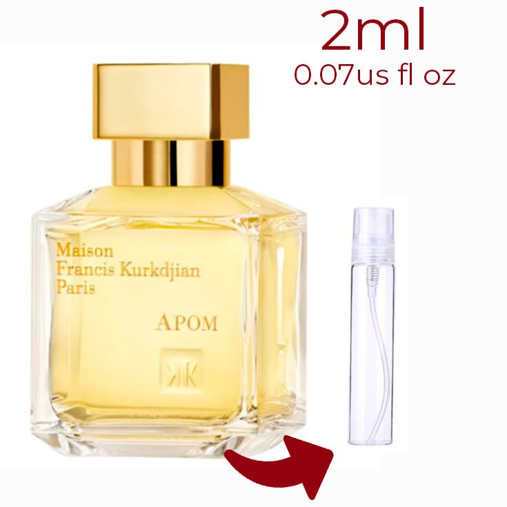 APOM Maison Francis Kurkdjian for women and men - ParfumAmaruParis