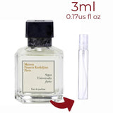 Aqua Universalis Forte Maison Francis Kurkdjian for women and men Decant Fragrance Samples - ParfumAmaruParis