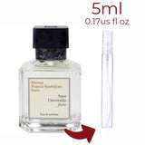 Aqua Universalis Forte Maison Francis Kurkdjian for women and men Decant Fragrance Samples - ParfumAmaruParis