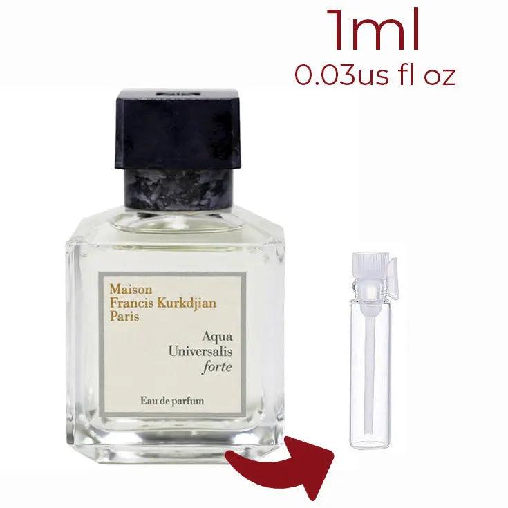 Aqua Universalis Forte Maison Francis Kurkdjian for women and men Decant Fragrance Samples - ParfumAmaruParis