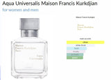 Aqua Universalis Maison Francis Kurkdjian for women and men - ParfumAmaruParis