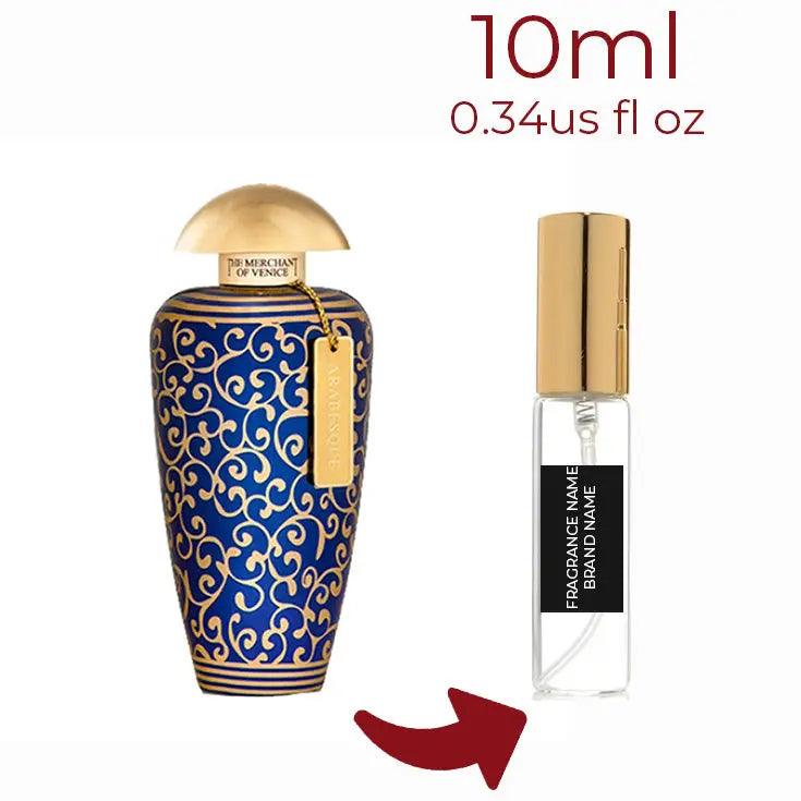 Arabesque The Merchant of Venice for women and men Sample Fragrance Decant Fragrance Samples - ParfumAmaruParis