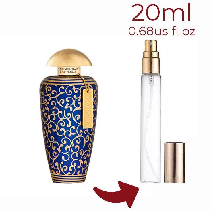 Arabesque The Merchant of Venice for women and men Sample Fragrance Decant Fragrance Samples - ParfumAmaruParis