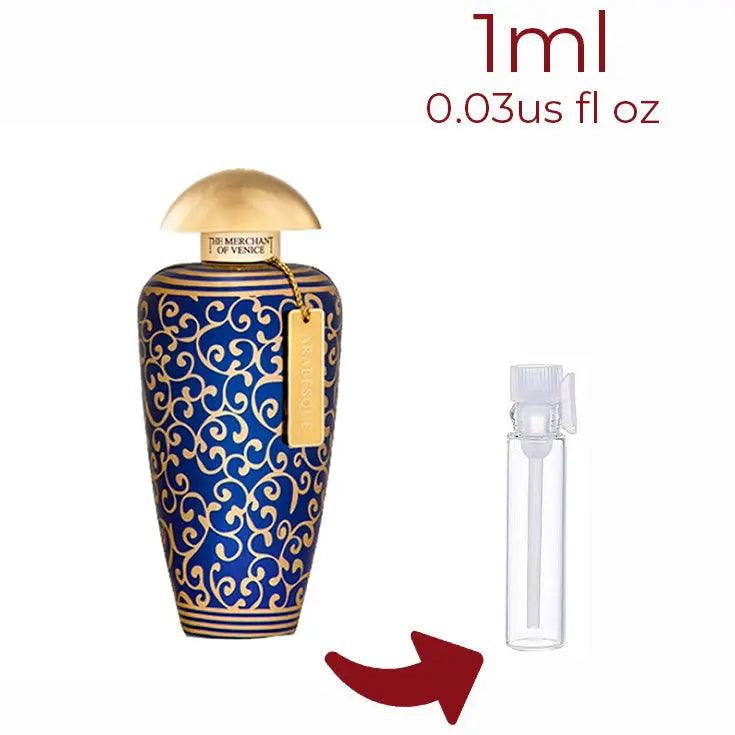 Arabesque The Merchant of Venice for women and men Sample Fragrance Decant Fragrance Samples - ParfumAmaruParis