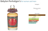 Babylon Penhaligon's for women and men Decant Fragrance Samples - ParfumAmaruParis