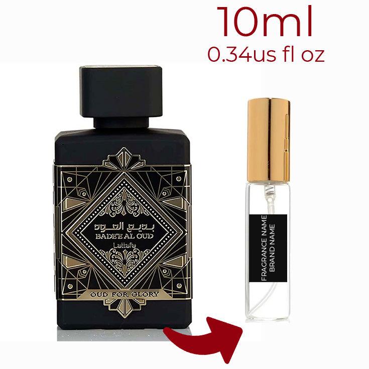 Bade'e Al Oud Oud for Glory Lattafa Perfumes for women and men Decant Fragrance Samples - ParfumAmaruParis