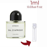 Bal d'Afrique Byredo for women and men Decant Fragrance Samples - ParfumAmaruParis