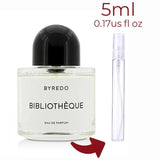 Bibliothèque Byredo for women and men Decant Fragrance Samples - ParfumAmaruParis