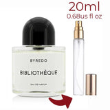 Bibliothèque Byredo for women and men Decant Fragrance Samples - ParfumAmaruParis