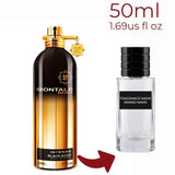 Black Aoud Intense Montale for women and men Decant Fragrance Samples - ParfumAmaruParis