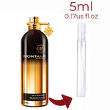 Black Aoud Intense Montale for women and men Decant Fragrance Samples - ParfumAmaruParis