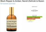 Black Pepper & Amber, Neroli Zielinski & Rozen for women and men - ParfumAmaruParis