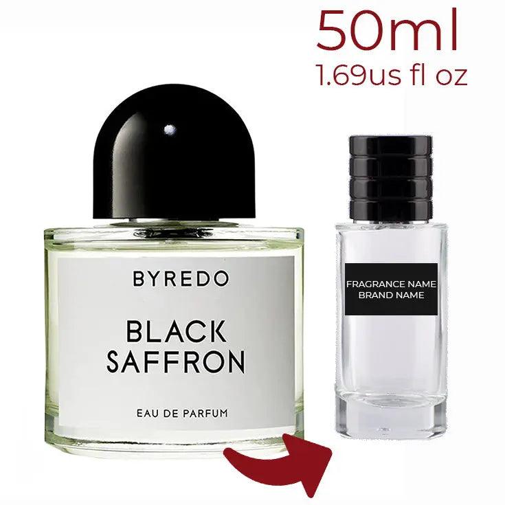 Black Saffron Byredo for women and men Decant Fragrance Samples - ParfumAmaruParis