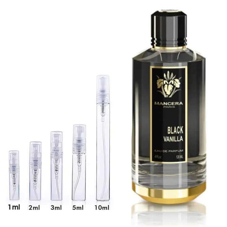 Black Vanilla Mancera for women and men Decant Fragrance Samples - ParfumAmaruParis