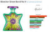 Bleecker Street Bond No 9 for women and men Decant Fragrance Samples - ParfumAmaruParis