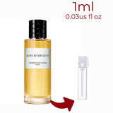 Bois d'Argent Dior for women and men Decant Fragrance Samples - ParfumAmaruParis