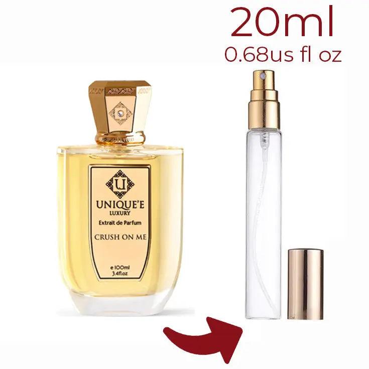 Crush On Me Unique'e Luxury for women and men Decant Fragrance Samples - ParfumAmaruParis